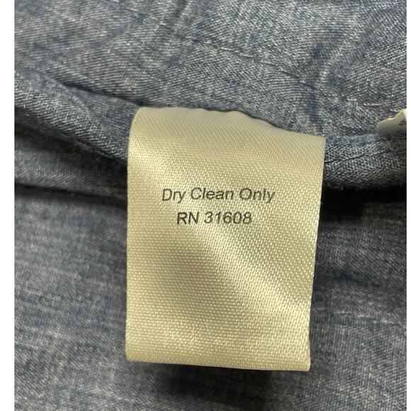 Jos A Bank Peacoat Mens L Gray Wool Blend Double Breasted Overcoat Coat Tweed - Picture 5 of 11